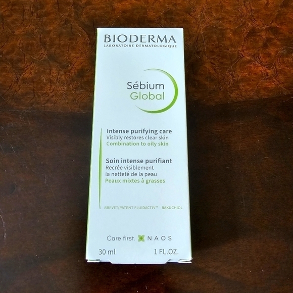 New Bioderma Sebium Global Intense Purifying Care, 1 fl.oz, Made in France - Picture 2 of 7